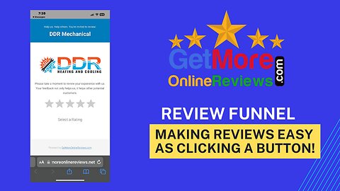 Review Funnel Page