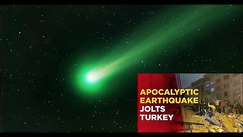 ❗~*MAX☄️ALERT*~❗WE NOW HAVE 💯% UNDENIABLE🕵PROOF GREEN❇️COMET RESPONSIBLE🤯FOR DEVASTATION IN TURKEY~!