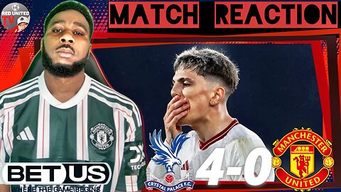 CRYSTAL PALACE 4-0 MAN UNITED | TEN HAG OUT | FAN REACTION | Premier League - Ivorian Spice Reacts