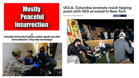 Pro-Palestinian Protesters Engage In Mostly Peaceful Insurrections Across US College Campuses