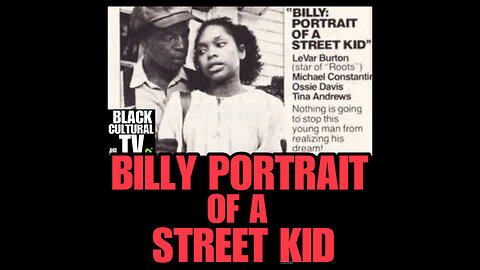 BCTV #65 BILLY PORTRAIT OF A STREET KID
