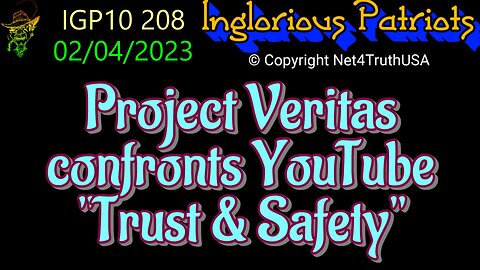 IGP10 208 - Project Veritas confronts YouTube Trust and Safety