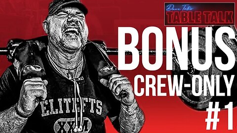 Dave Tate's Crew Cast Episode #1 | Westside Barbell Evolution, Squat Cycles, Make Training Work