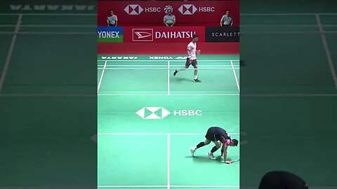 Jonatan Christie (INA) vs. Lakshya Sen (IND) - Indonesia Masters 2023 #shorts