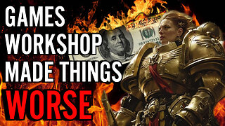 Games Workshop Gets RATIOED On YouTube!! They Keep GASLIGHTING Fans Over Female Custodes!!