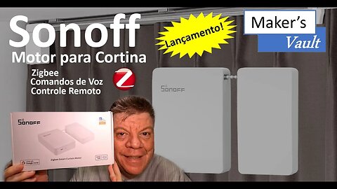 Sonoff Motor Inteligente para automatizar Cortinas Comuns - Use com a Alexa!