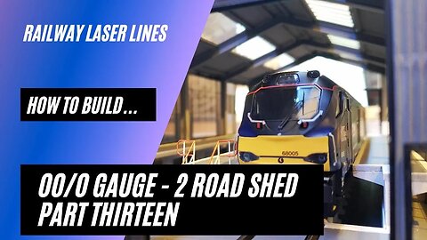 Railway Laser Lines | How To Build | Two Road Shed | Part 13 - Standard Exterior/Interior Panels