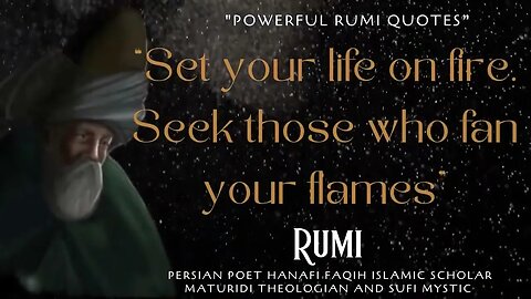 Rumi Quotes on Life to Inspire #shorts #quotes #rumi #fyp #fypシ