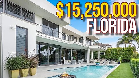 Inside $15,250,000 Florida Mega Mansion