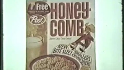 Honey-Comb Cereal Commercial (1967)