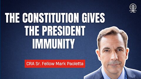 CRA Sr. Fellow Mark Paoletta EXPOSES the DOJ's Lawfare Against President Trump