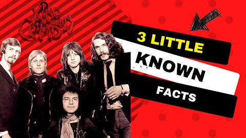 3 Little Known Facts King Crimson