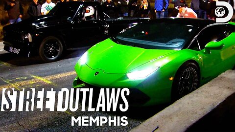 Lamborghini Huracan vs a Truck! Street Outlaws Memphis