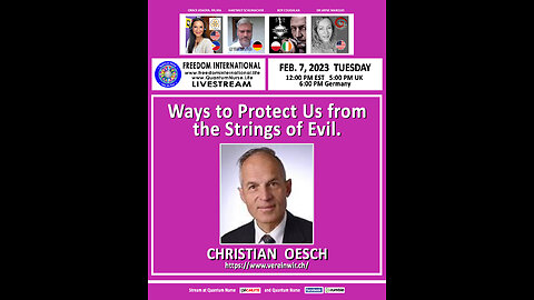 Christian Oesch - "Ways to Protect Us from the Strings of Evil"