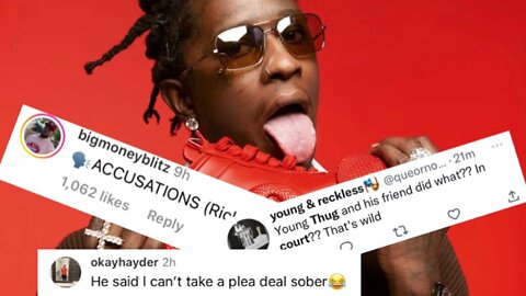 YOUNG THUG Accused Of Doing A Dr*g Deal In Court || TCS REACTS