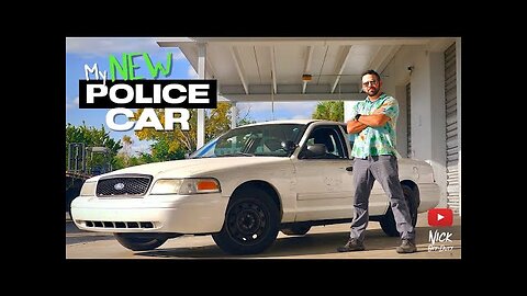 My NEW POLICE CAR (Ford Crown Victoria POLICE INTERCEPTOR)