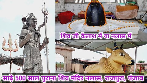 Nalas Shiv Mandir, Rajpura, Patiala, Punjab | नलास मंदिर राजपुरा | 500 years old Temple Nalas