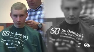 High school senior commits to 12th annual haircut supporting childhood cancer