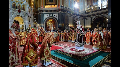 Easter 2nd Resurrection Service/Great Vespers, in the Moscow Cathedral