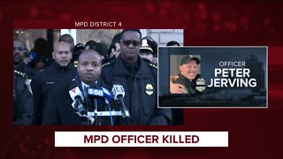 Milwaukee mayor speaks on fallen police officer