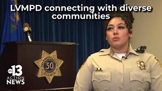Las Vegas police Black officers using their positions to connect with diverse communities
