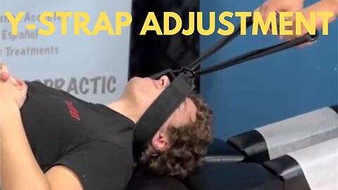 Young Man's Shoulder Saved! Chiropractic Y-Strap Adjustment Puts it Back in Place!