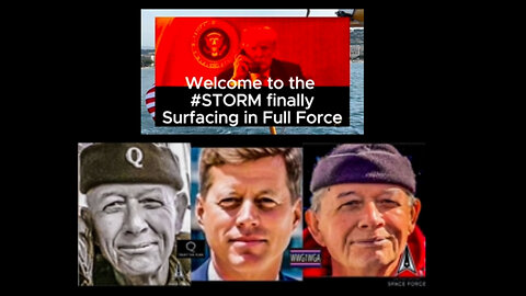 Love & Light from JFK #WWG1WGA - The U.S.🇺🇸led Global Defence War Op. #STORM surfaced on MayDay