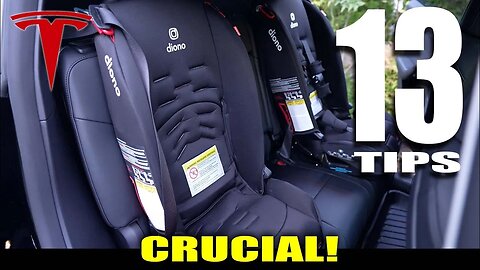 🎓13 Crucial Car Seat Safety & Install Tips | Tesla Model Y & 3 Guide
