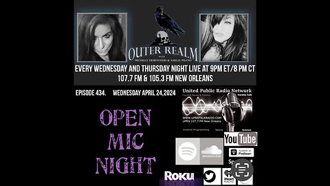 The Outer Realm - Open Mic - Paranormal, UFO, Aliens