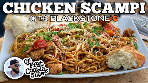 Quick and Easy Chicken Scampi | Blackstone Griddlesa