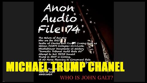 SGANON AF #74 TRUMP JAIL ATTEMPT COMING | US MIL_OPS DOCUMENT DUMP | USAR SUBTERRANEAN WAR:THE VRIL