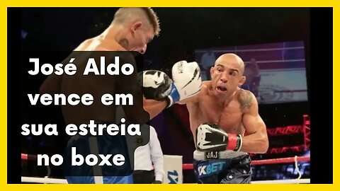 José Aldo vence na estreia do boxe e se prepara para novo desafio