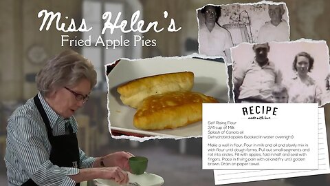 Miss Helen's Fried Apple Pies