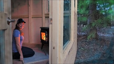 Super Simple Tiny Cabin Off Grid