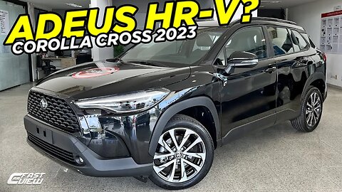 NOVO TOYOTA COROLLA CROSS XRE 2023 AGORA MAIS SEGURO COM 7 AIRBGS E ACC É MELHOR OPÇÃO NA CATEGORIA?