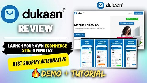 Dukaan Review (LTD Back) - Best Shopify Alternative