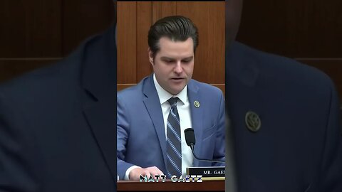 MattGaetz, The Pledge Of Allegiance Before Judiciary Committee Meetings