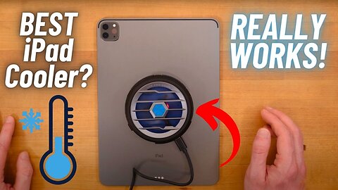 TEESSO X80 iPad Cooler REVIEW! 🥶 Gets COLD! You NEED This for COD Warzone Mobile? ❄️