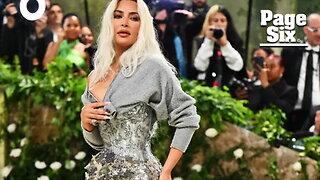 Kim Kardashian struggles to breathe in impossibly tiny Met Gala 2024 corset dress: 'It's an art form'