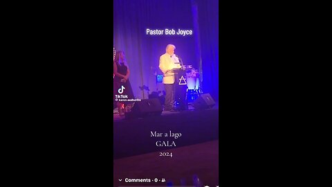 Pastor Bob Joyce Leads Prayer At Mar-a-Lago (Elvis Presley) Listen To Him Sing At The End