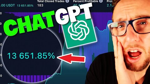 ChatGPT Trading strategy 13651% returns - Buy Sell Indicator Tradingview