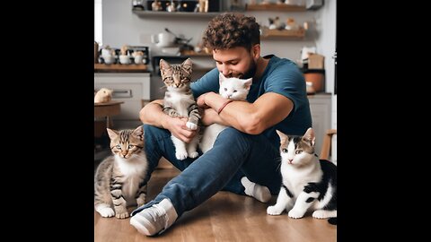 Awesome moments with Human and Kittens😍😻