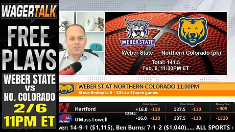 Weber State vs Northern Colorado Predictions and Picks | College Basketball Betting Advice | Feb 6