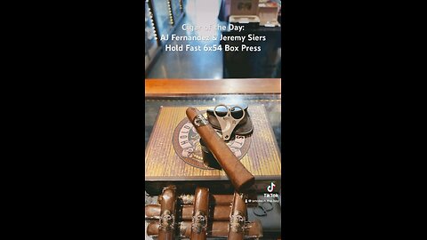 Cigar of the Day: AJ Fernandez & Jeremy Siers Hold Fast Habano 6x54 Box Press #Shorts #Cigars #Cigar