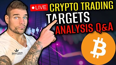 🔴 LIVE - WEEKEND CRYPTO TRADING (Looking For $100,000 Trade Entries)