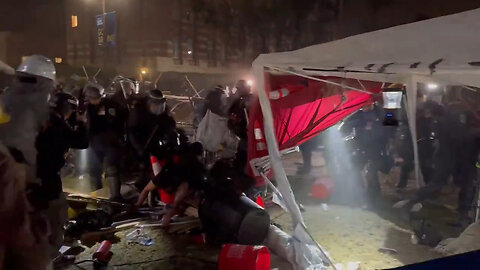 UCLA: Police Have Broken Through The Barricades