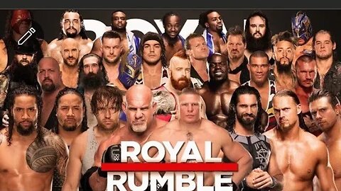 WWE 2k22 PC Game Royal Rumble Match _The winner will Suprise you #wwe2k22 #wwe