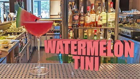 How to make WATERMELON TINI by Mr.Tolmach