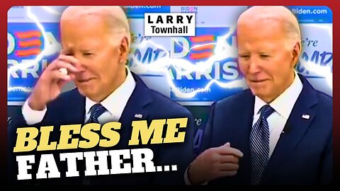 Biden CROSSES HIMSELF in ABORTION Clinic...CHRISTIANS OUTRAGED!