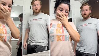 Father Of 3 Has Priceless Reaction To Surprise Pregnancy